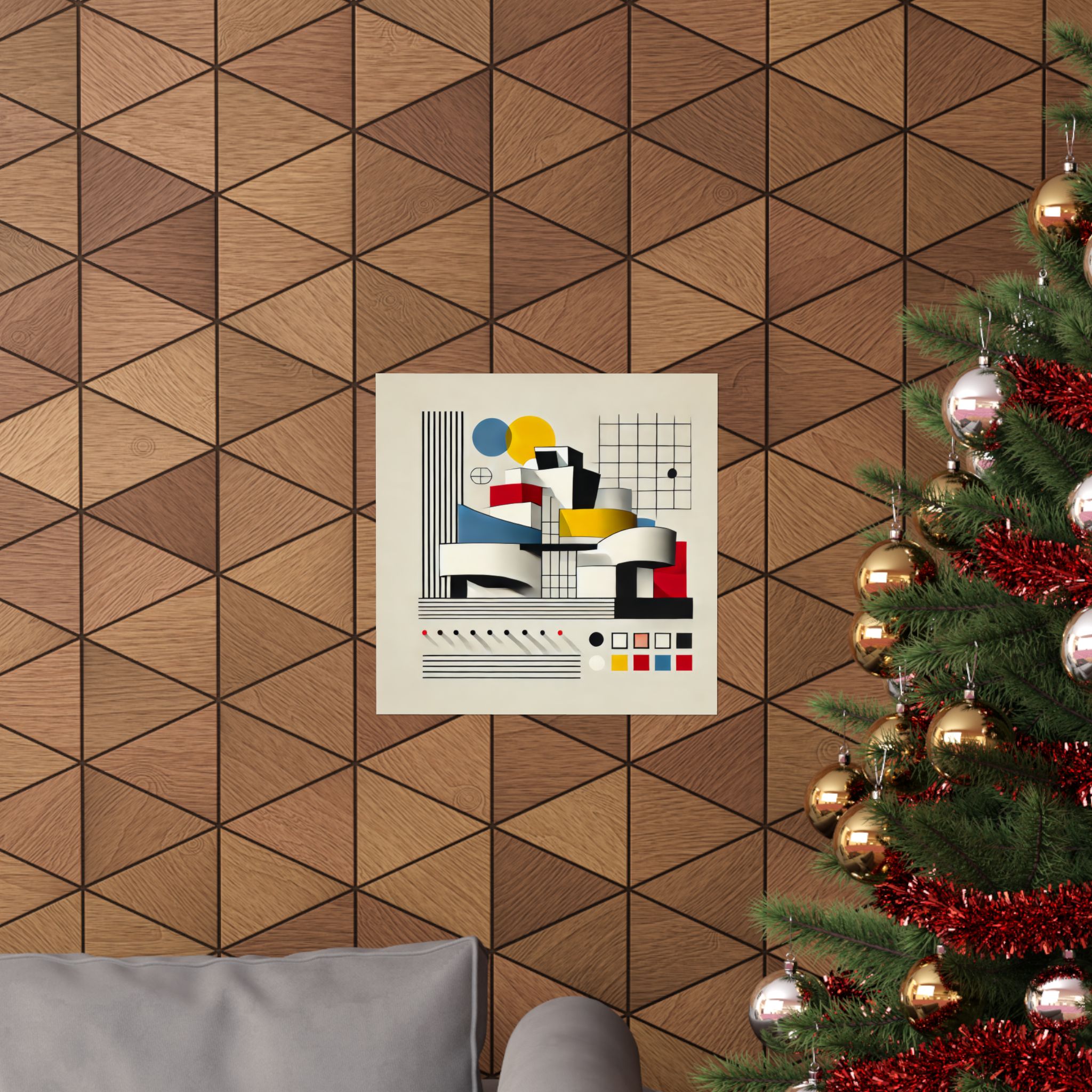 Minimalist Architecture Wall Art Poster, Guggenheim Museum Geometric, Matte Vertical Posters, Bauhaus Decor, Abstract Art Prints for Home - Image 4