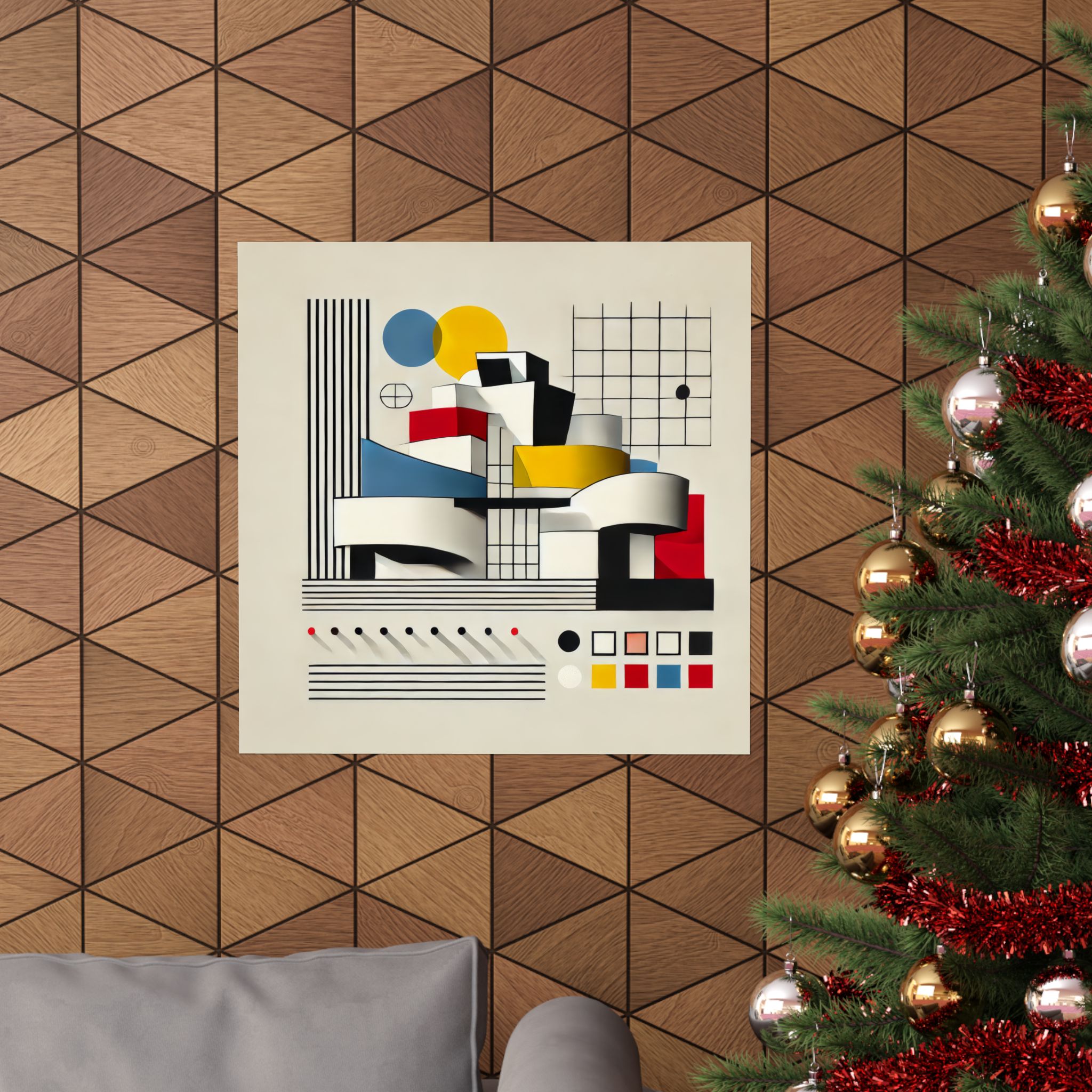 Minimalist Architecture Wall Art Poster, Guggenheim Museum Geometric, Matte Vertical Posters, Bauhaus Decor, Abstract Art Prints for Home - Image 12