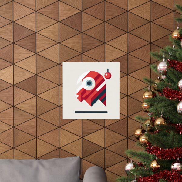 Gaming Wall Art, Pacman Poster, Retro Video Game Decor, Vertical Poster Print, Minimalist Wall Art, Matte Poster, Gamer Gift, Abstract - Image 4