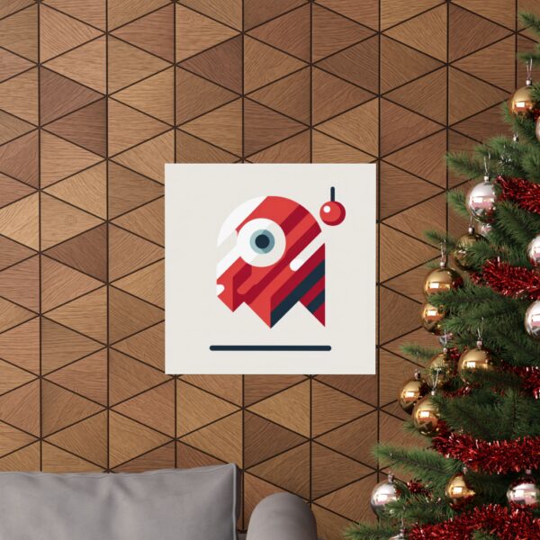 Gaming Wall Art, Pacman Poster, Retro Video Game Decor, Vertical Poster Print, Minimalist Wall Art, Matte Poster, Gamer Gift, Abstract - Image 8