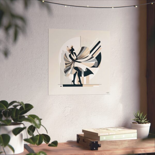 Vertical Poster Marilyn Monroe Abstract Minimalist Wall Art - Image 3
