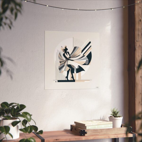 Vertical Poster Marilyn Monroe Abstract Minimalist Wall Art - Image 7