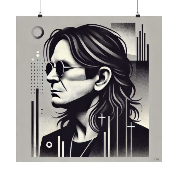 Ozzy Osbourne Art Poster - Image 11