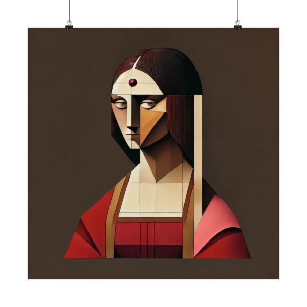 La Belle Ferronniere reimagined by Leonardo da Vinci - Image 11