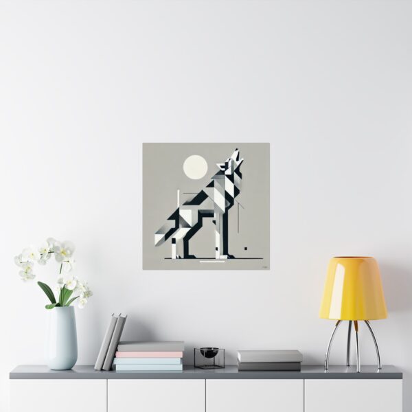 Wolf Howling at the Moon - Image 13