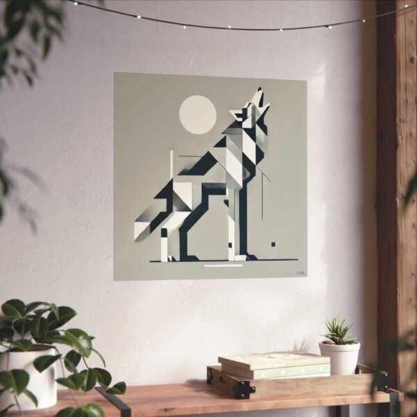 Wolf Howling at the Moon - Image 12
