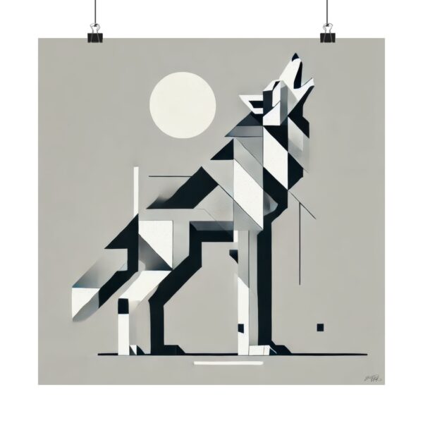 Wolf Howling at the Moon