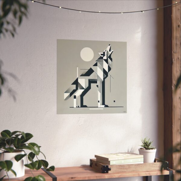 Wolf Howling at the Moon - Image 7