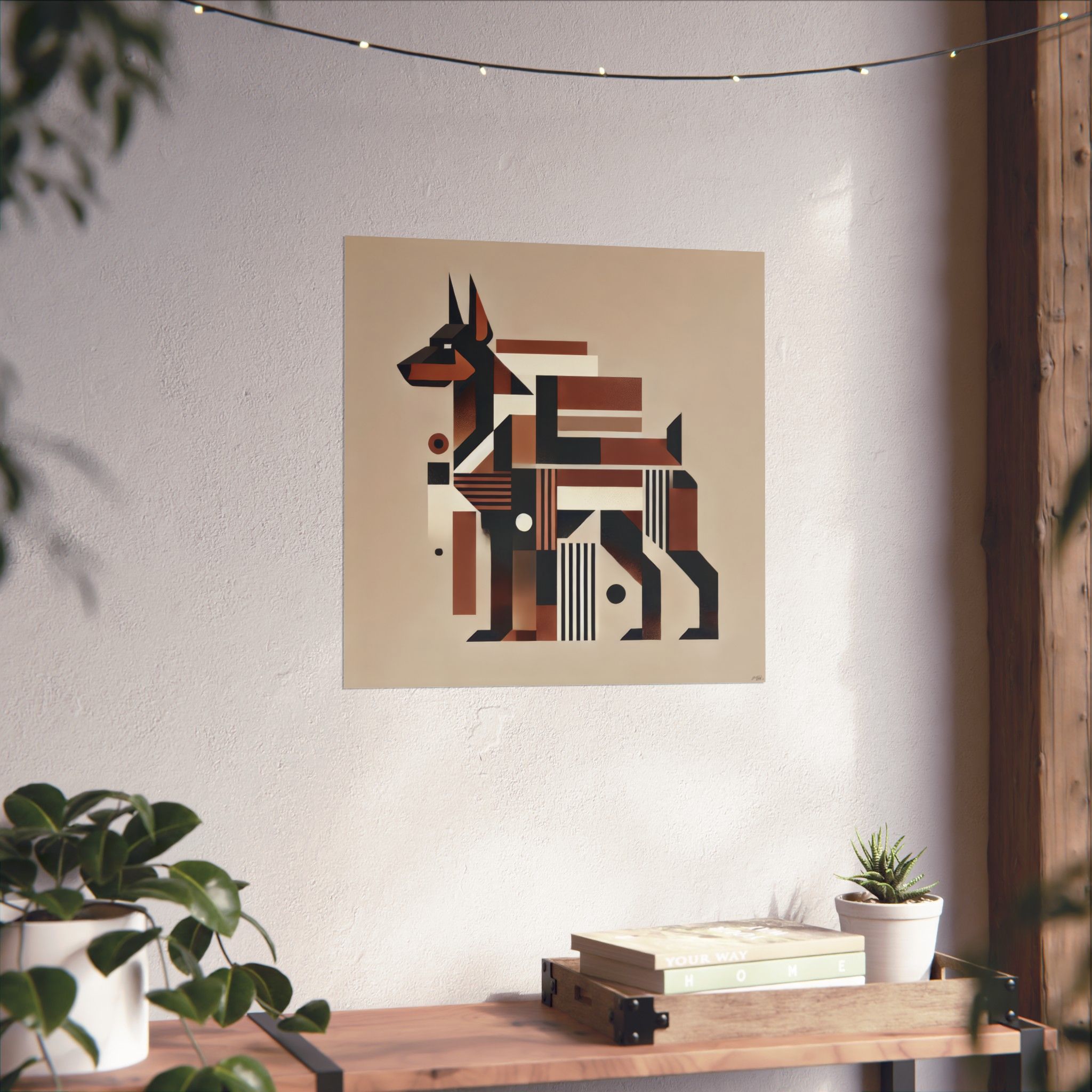 Bauhaus Minimalist Doberman Pinscher - Image 8