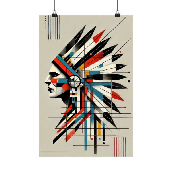 Bauhaus Native American Chief