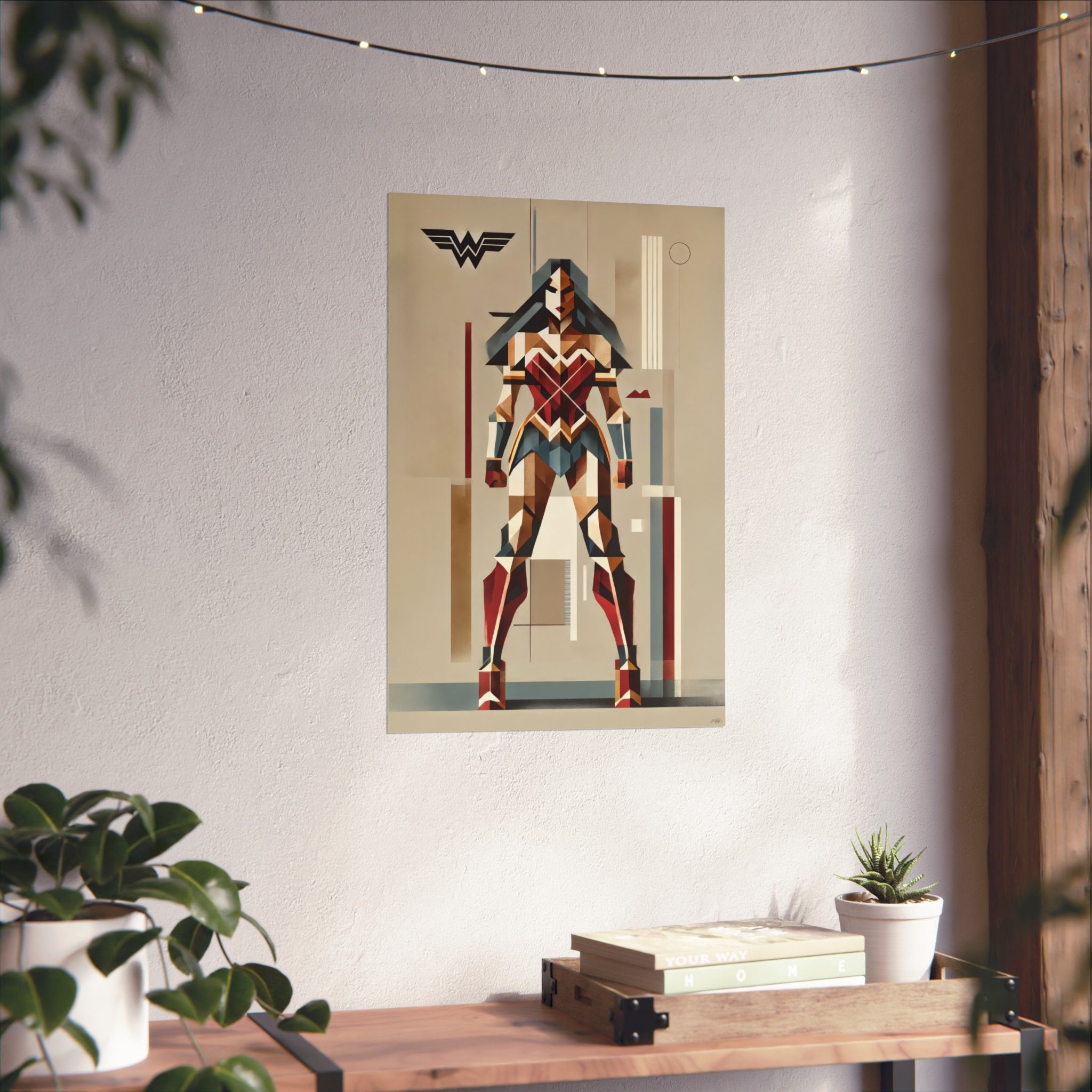Wonder Woman, Abstract Geometric Bauhaus - Image 13