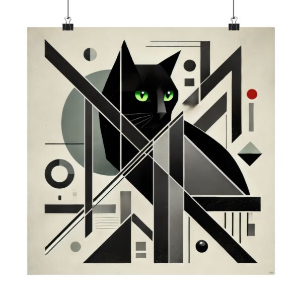 Black Cat, Bauhaus Geometric