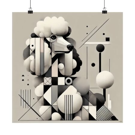 Poodle Art Print