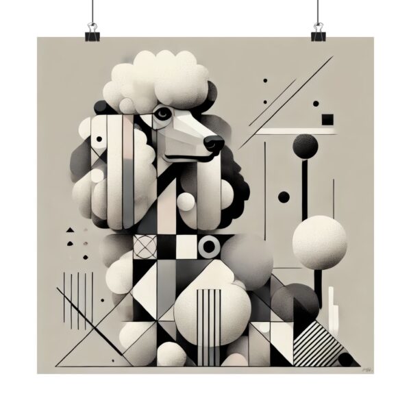 Poodle Art Print