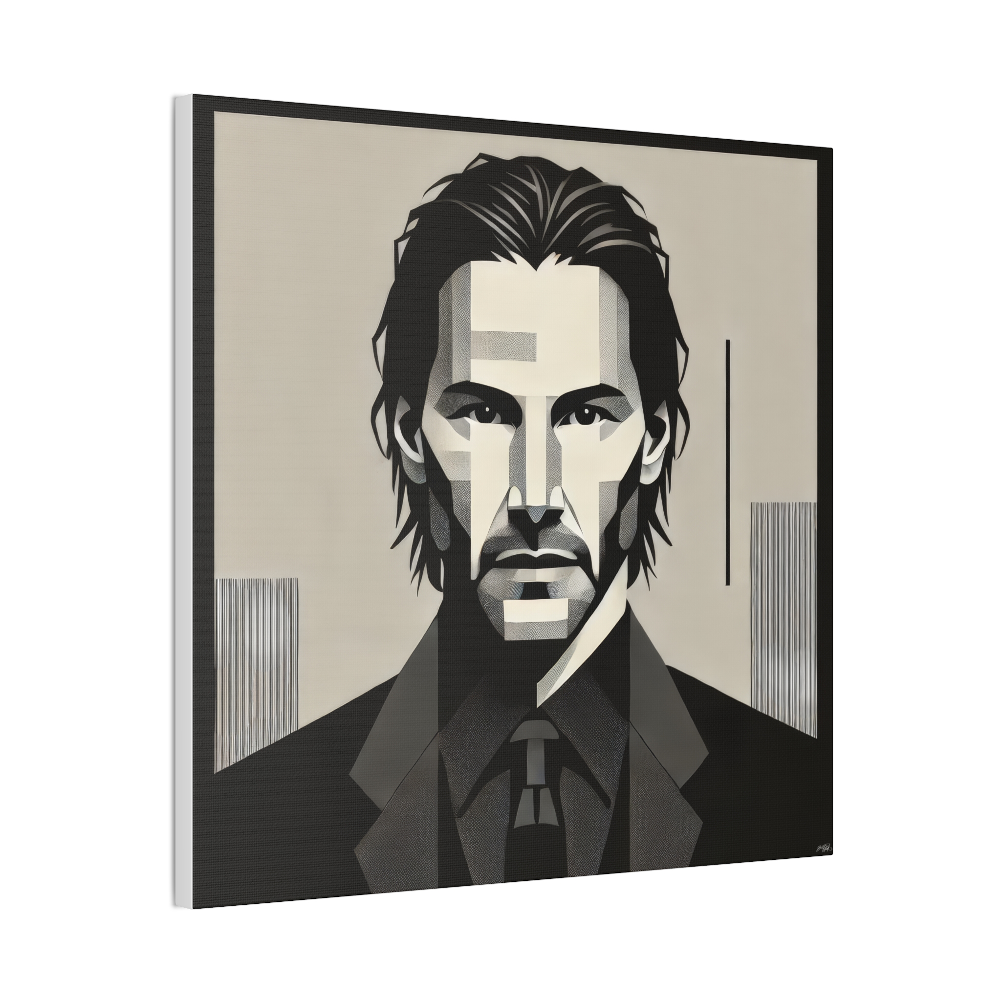 Keanu Reeves, John Wick Stretched Canvas - Image 5