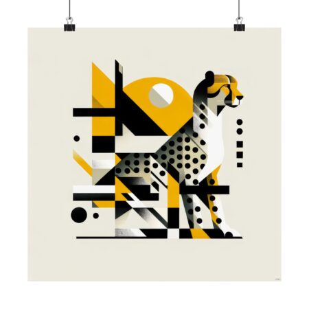 Cheetah Brutalist Bauhaus