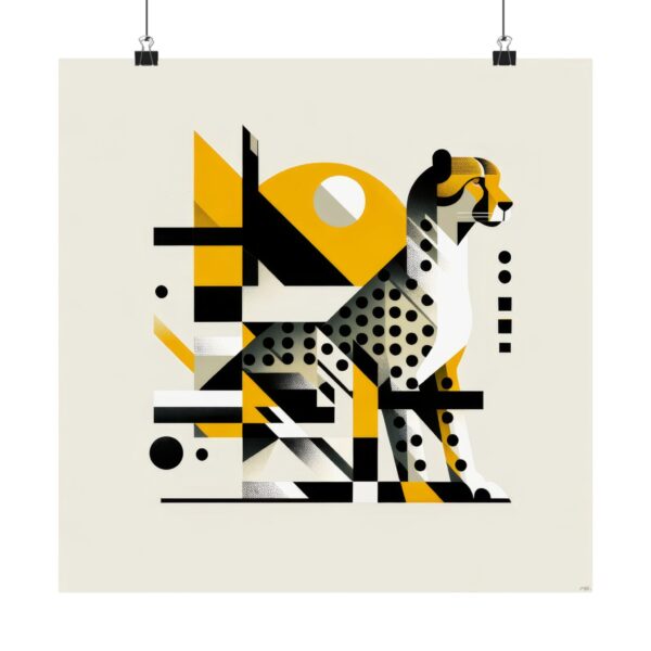 Cheetah Brutalist Bauhaus