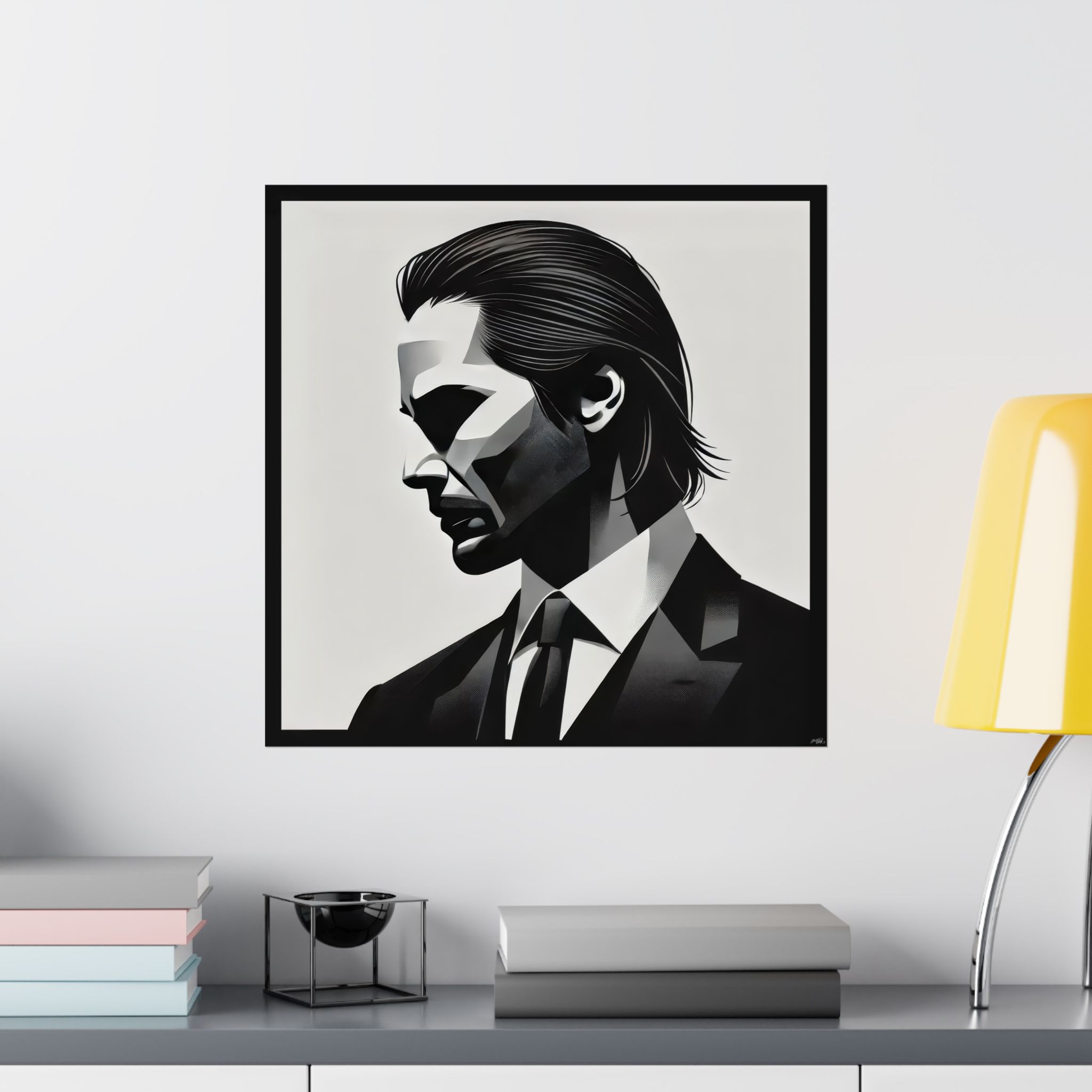 John Wick, Abstract Minimalist Bauhuas - Image 7