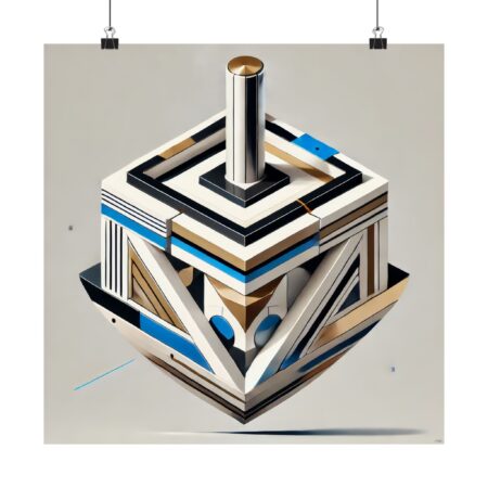 Dreidel Chanukkah Hanukkah Abstract Bauhaus