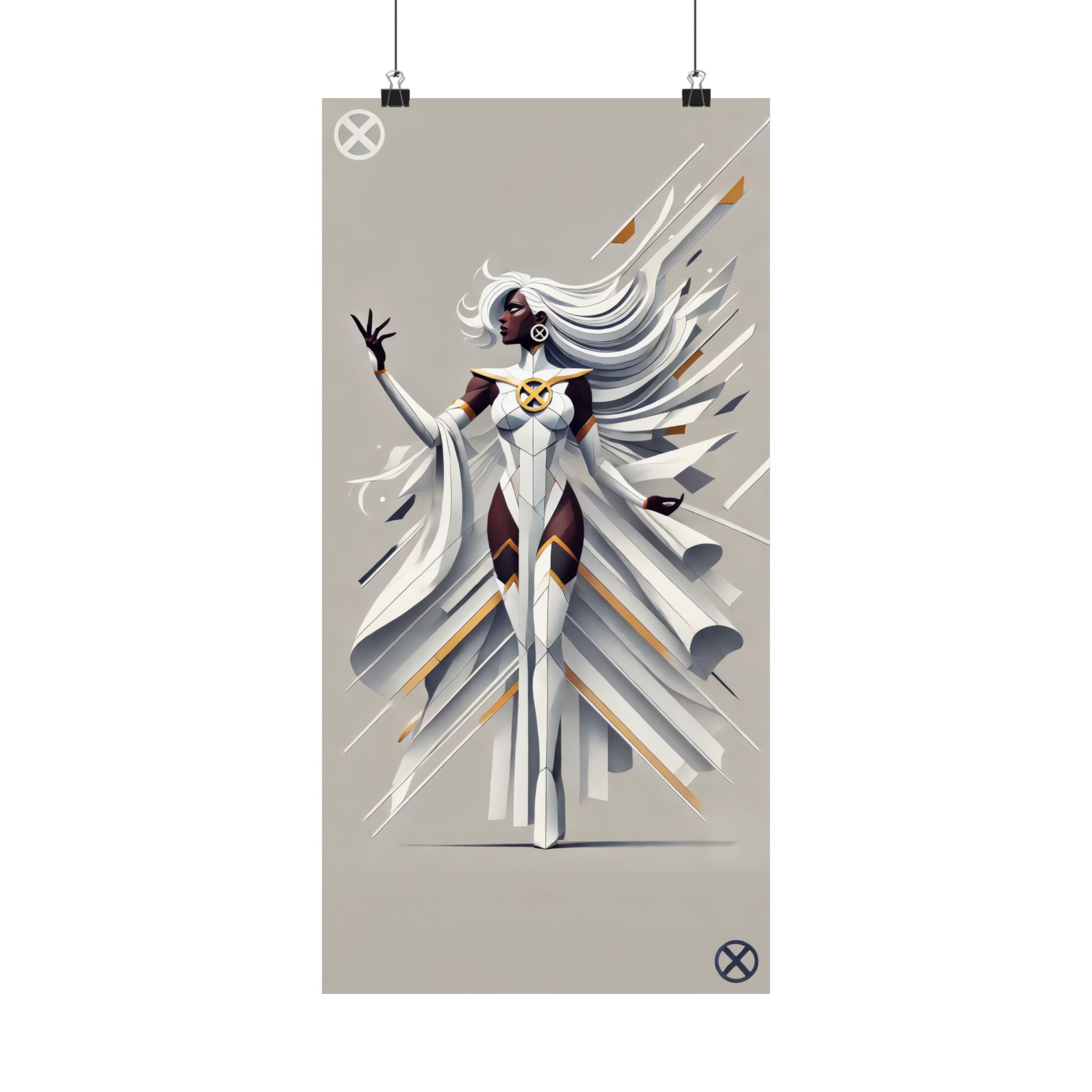 Copy of Bauhaus Abstract Poster, X-Men '97 Storm Minimalist Wall Art, Matte Vertical Print for Marvel Fan Gift, Superhero Home Decor, Comics Room - Image 5
