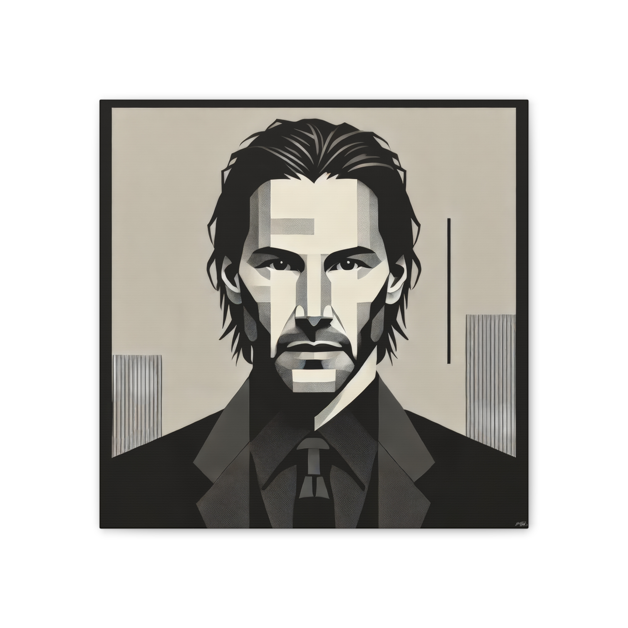 Keanu Reeves, John Wick Stretched Canvas - Image 4