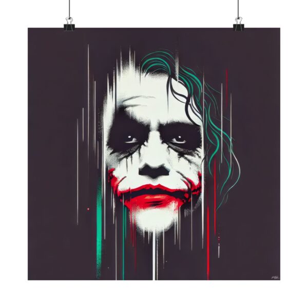 The Joker Portrait The Dark Knight Batman