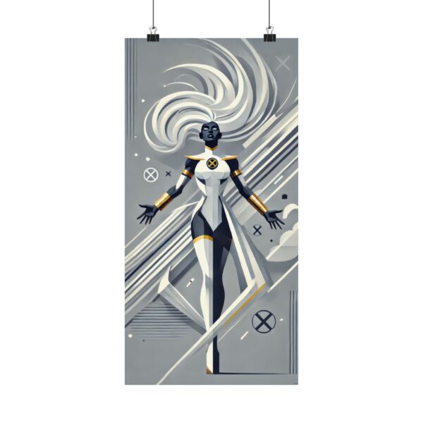 X-Men '97 Storm Bauhaus Abstract Minimalist Bauhaus
