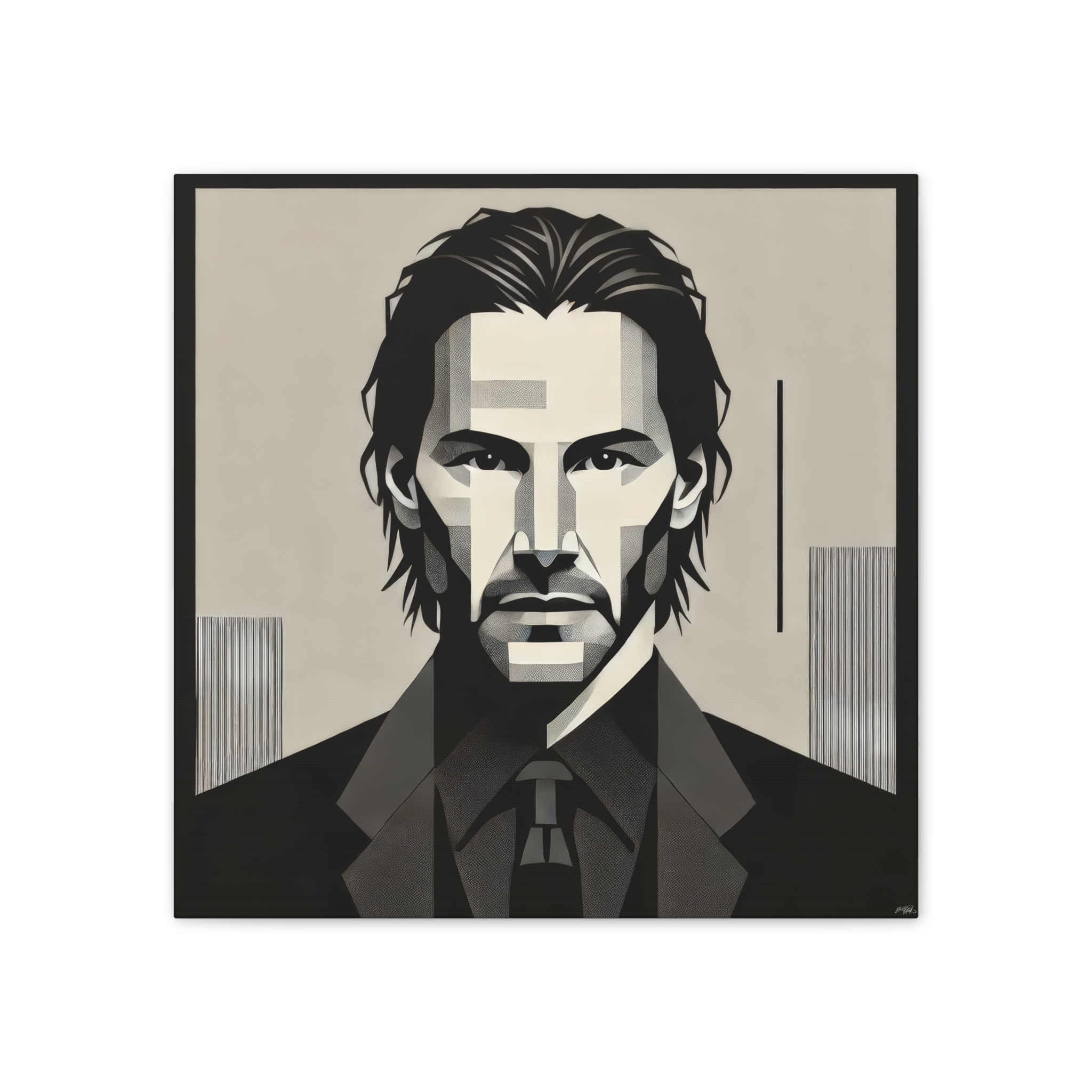 Keanu Reeves, John Wick Stretched Canvas - Image 8
