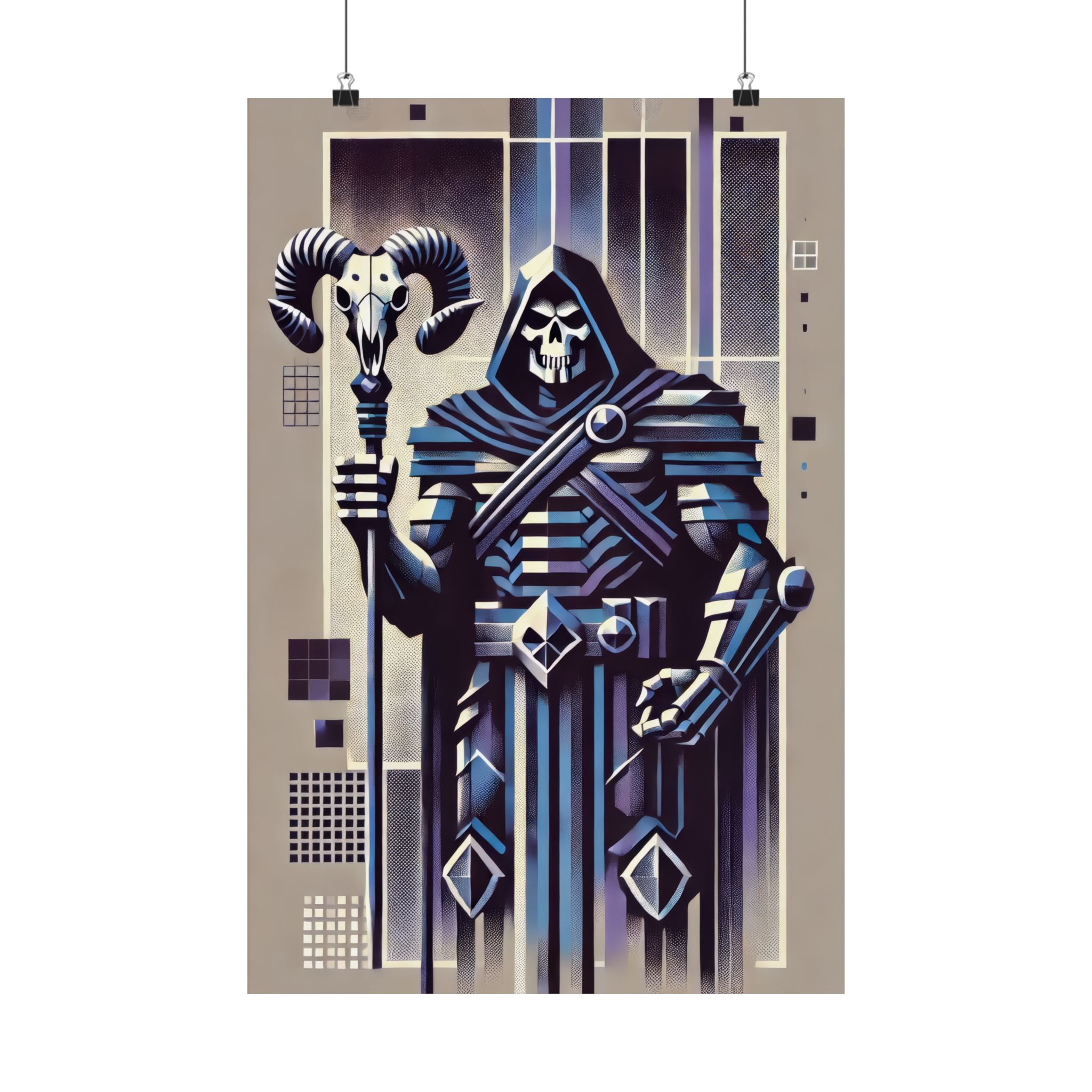 Skeletor, He-Man Masters of the Universe Abstract Bauhaus - Image 6