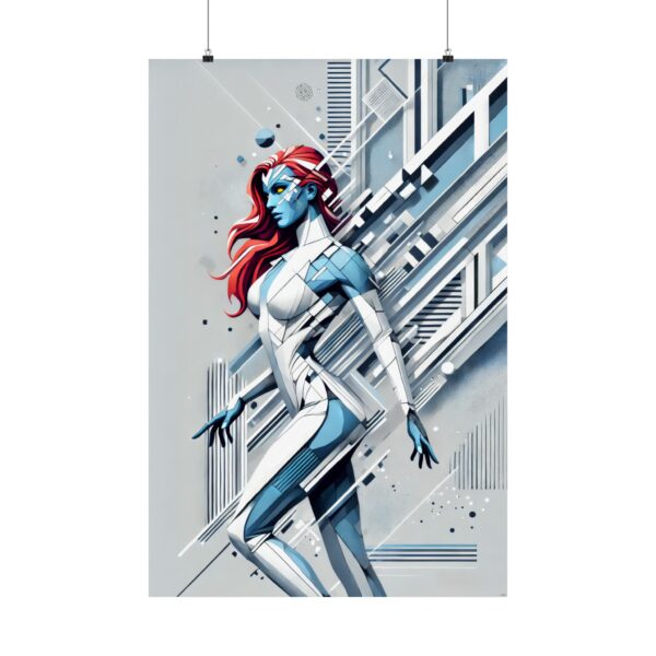 Mystique, X-Men Bauhaus Cubism