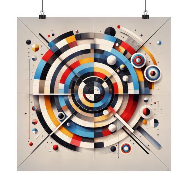 Abstract Bauhaus Orphism