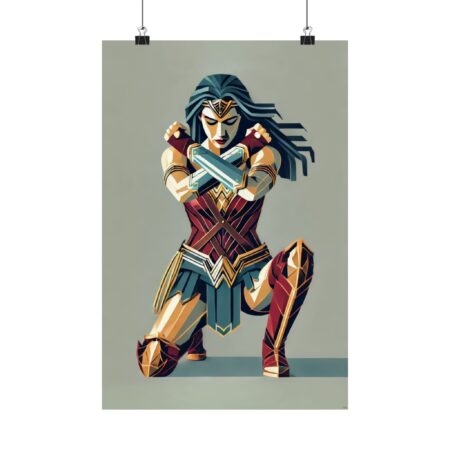 Wonder Woman Bauhaus Arms Crossed