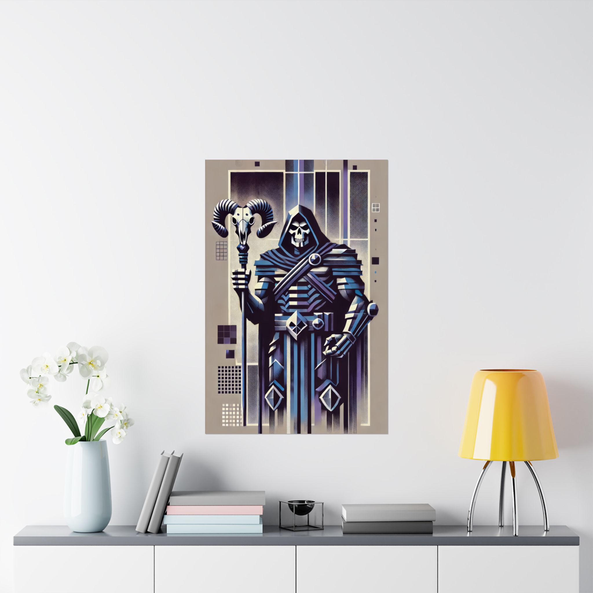 Skeletor, He-Man Masters of the Universe Abstract Bauhaus - Image 12