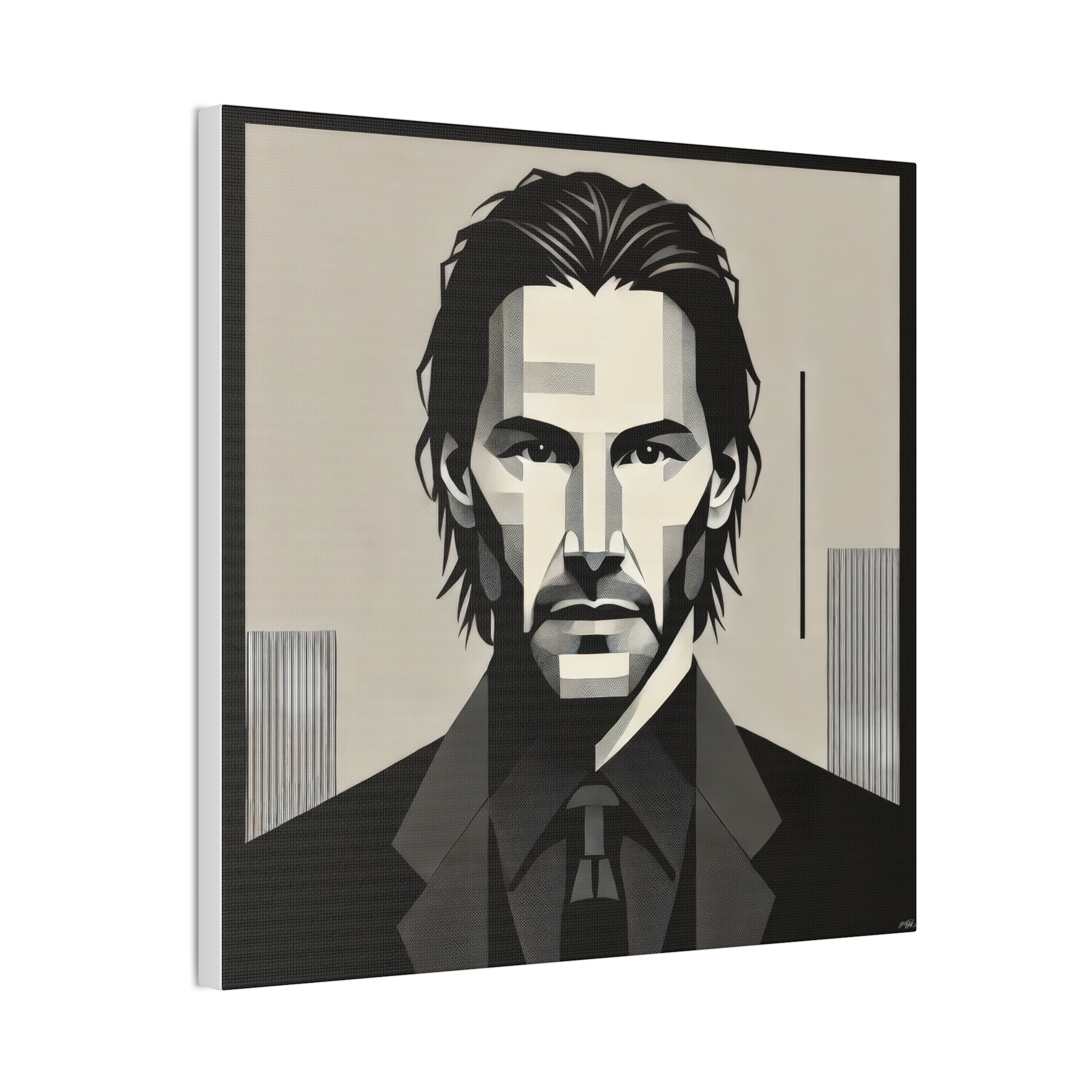 Keanu Reeves, John Wick Stretched Canvas