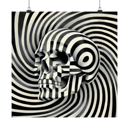 Momento Mori, Skull Optical Illusion