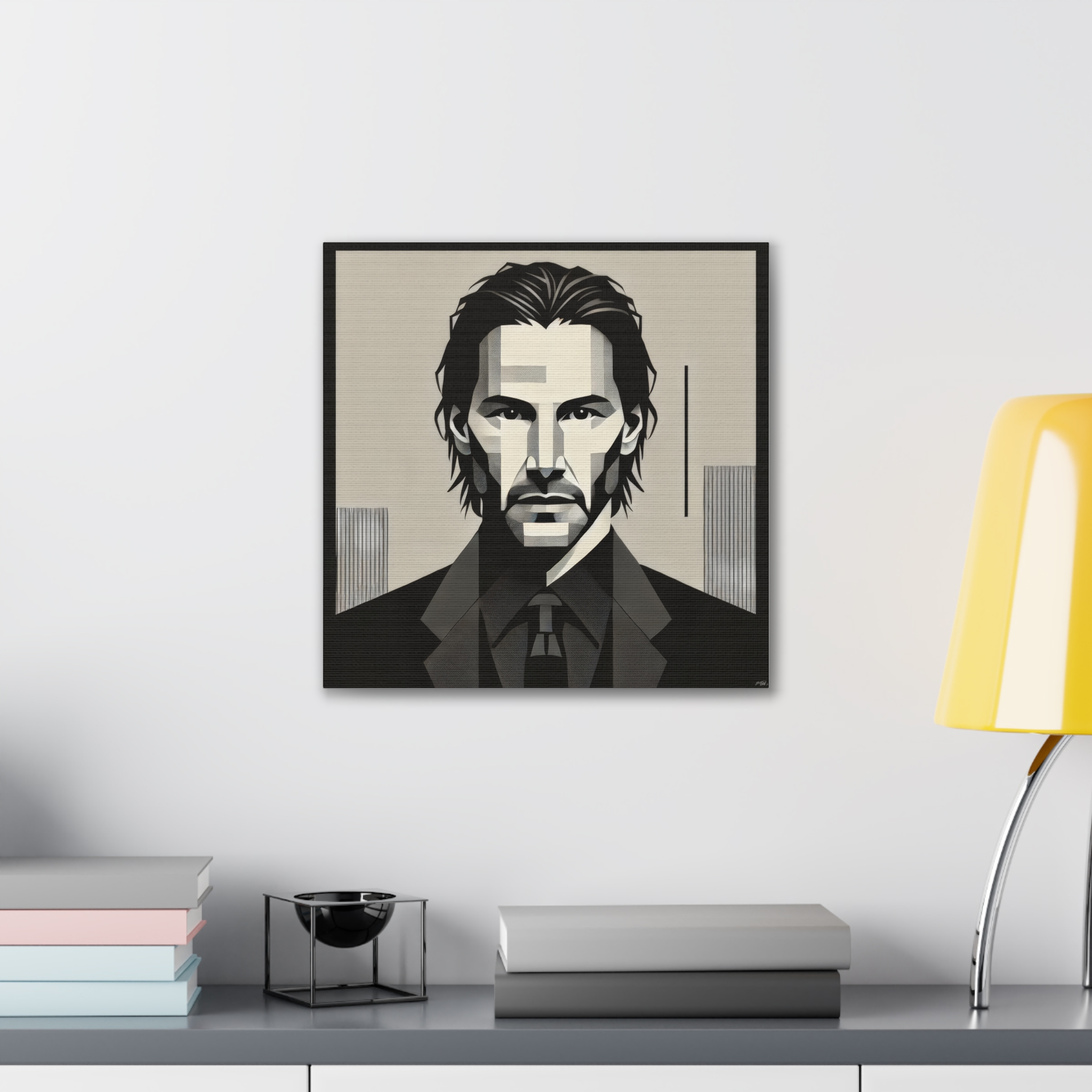 Keanu Reeves, John Wick Stretched Canvas - Image 3