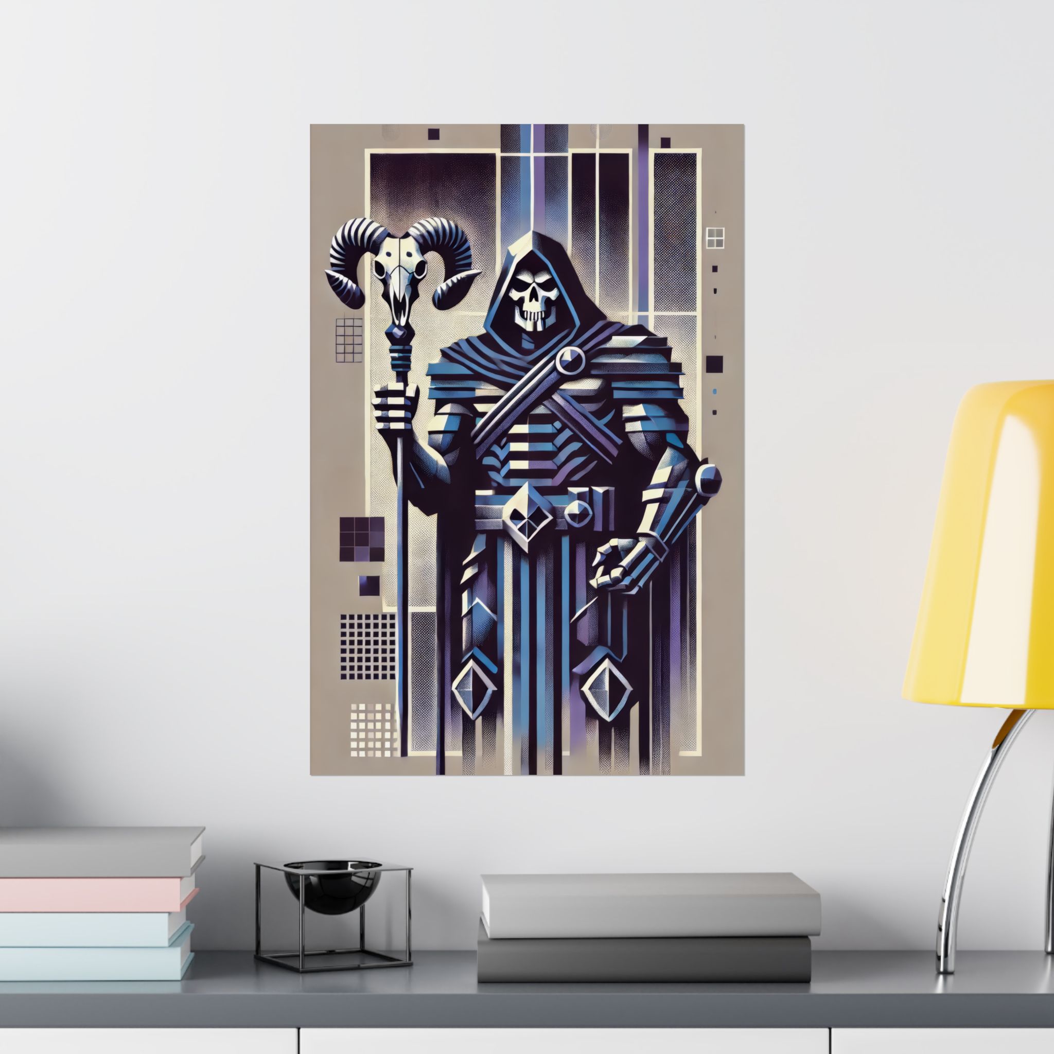 Skeletor, He-Man Masters of the Universe Abstract Bauhaus - Image 7