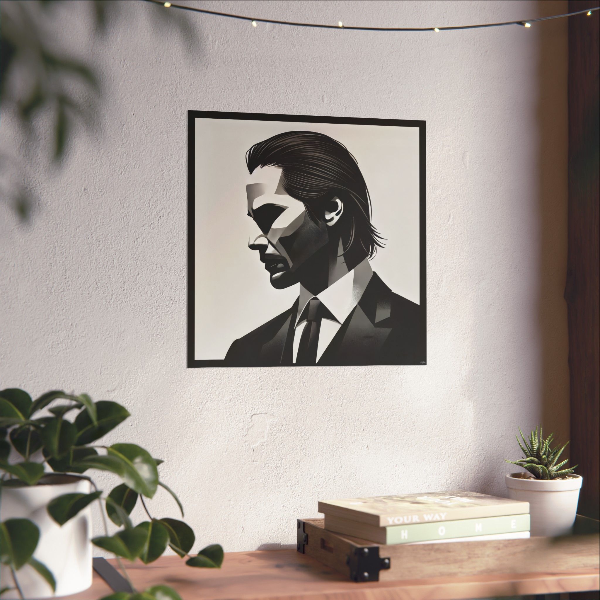 John Wick, Abstract Minimalist Bauhuas - Image 3