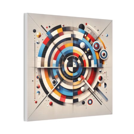 Abstract Bauhaus Orphism Stretched Canvas