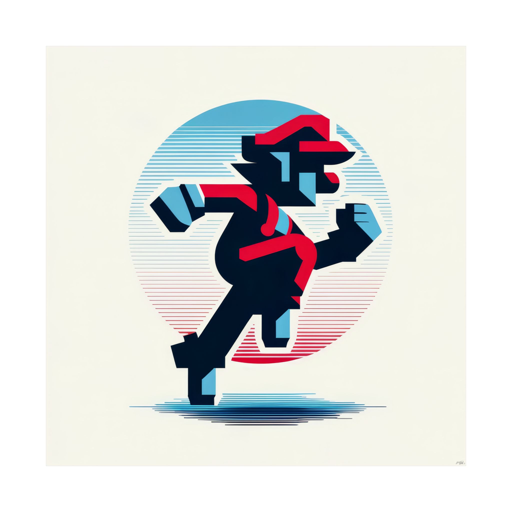 Mario Bauhaus Minimalist Abstract - Image 4