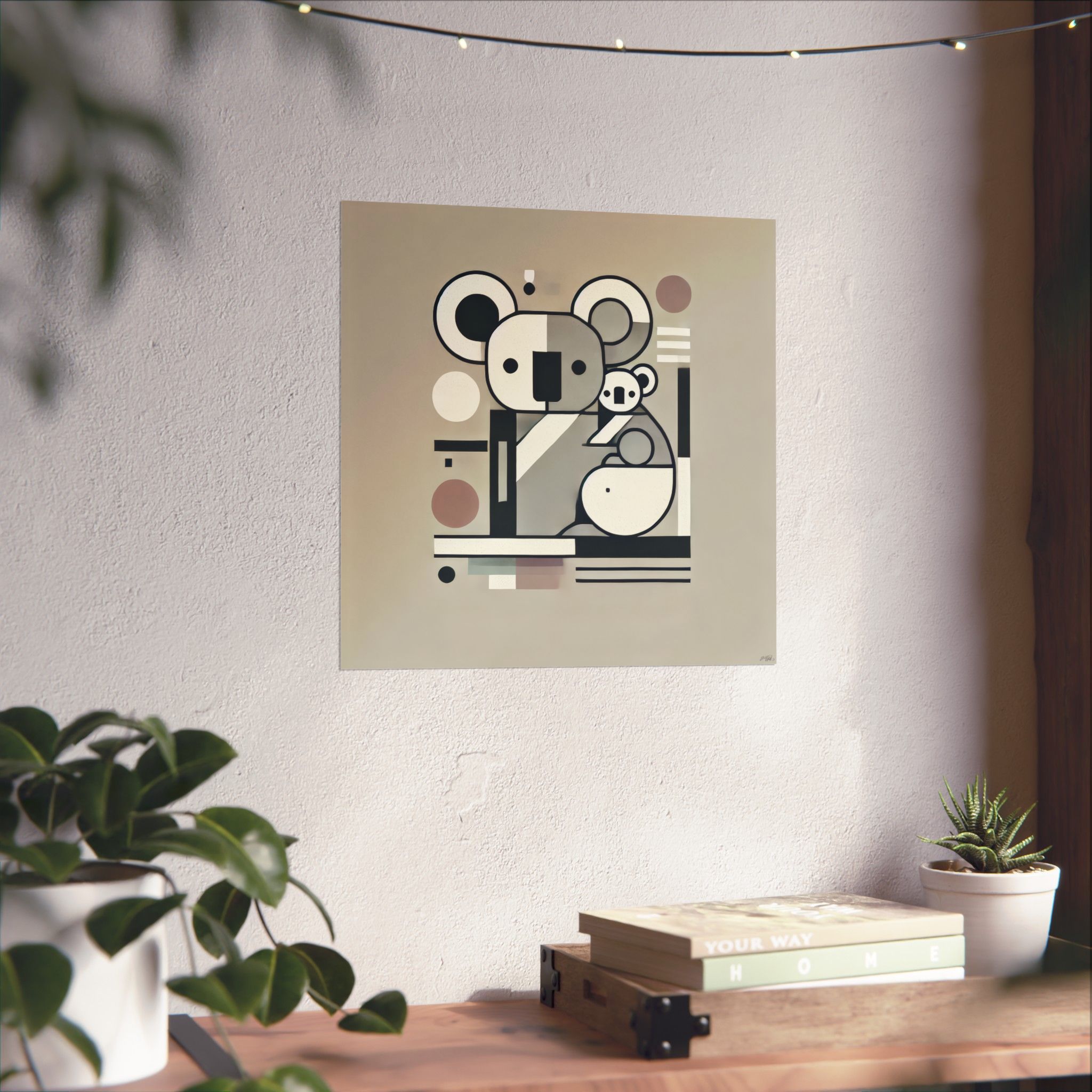 Koala with Joey - POSTER, PRINT - Image 3