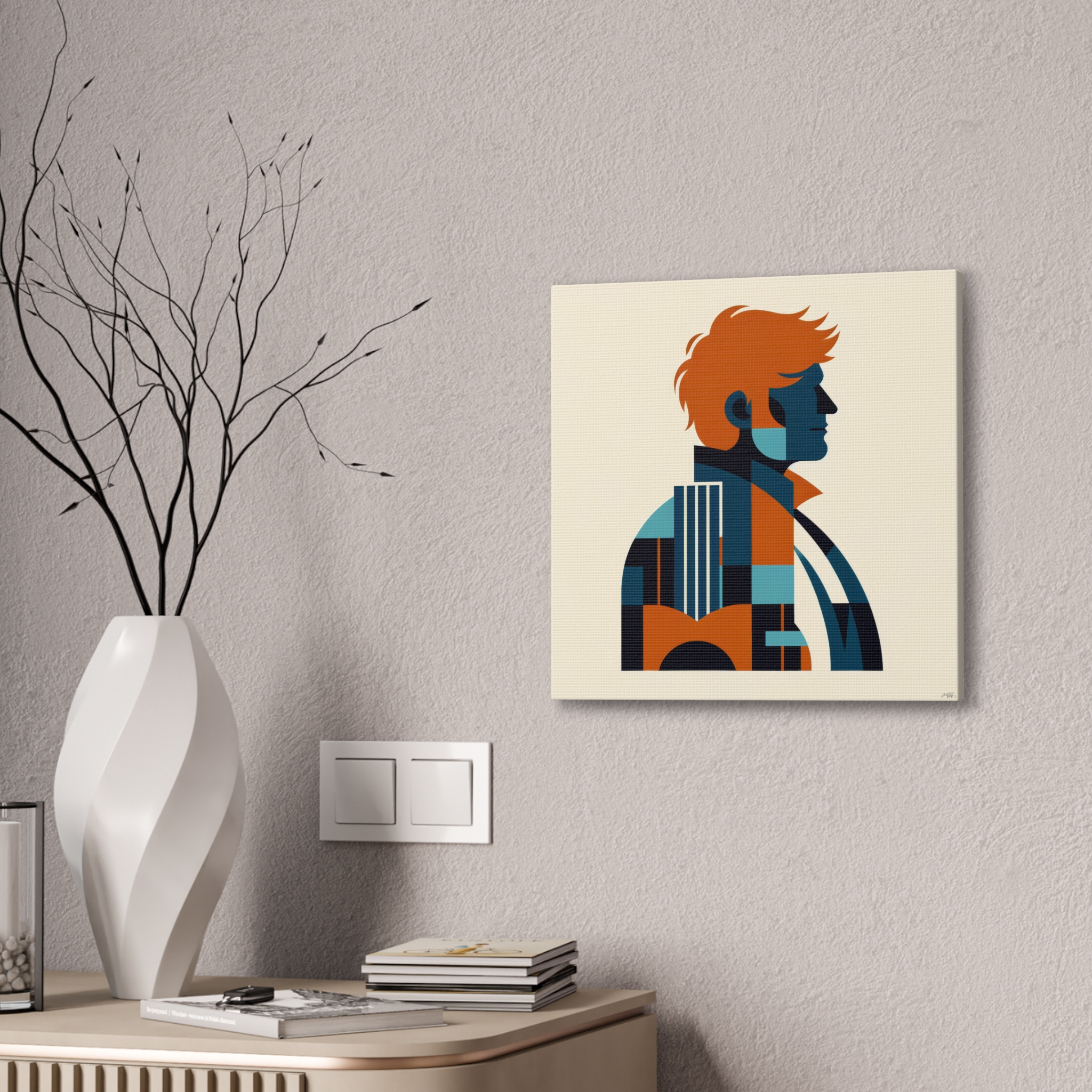 Ed Sheeran Portrait - Stretched Canvas - Image 2