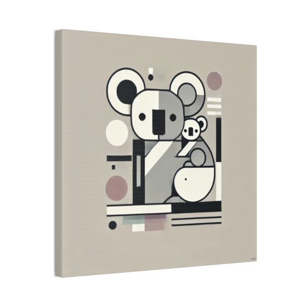 Koala with Baby Joey - Stretched Canvas