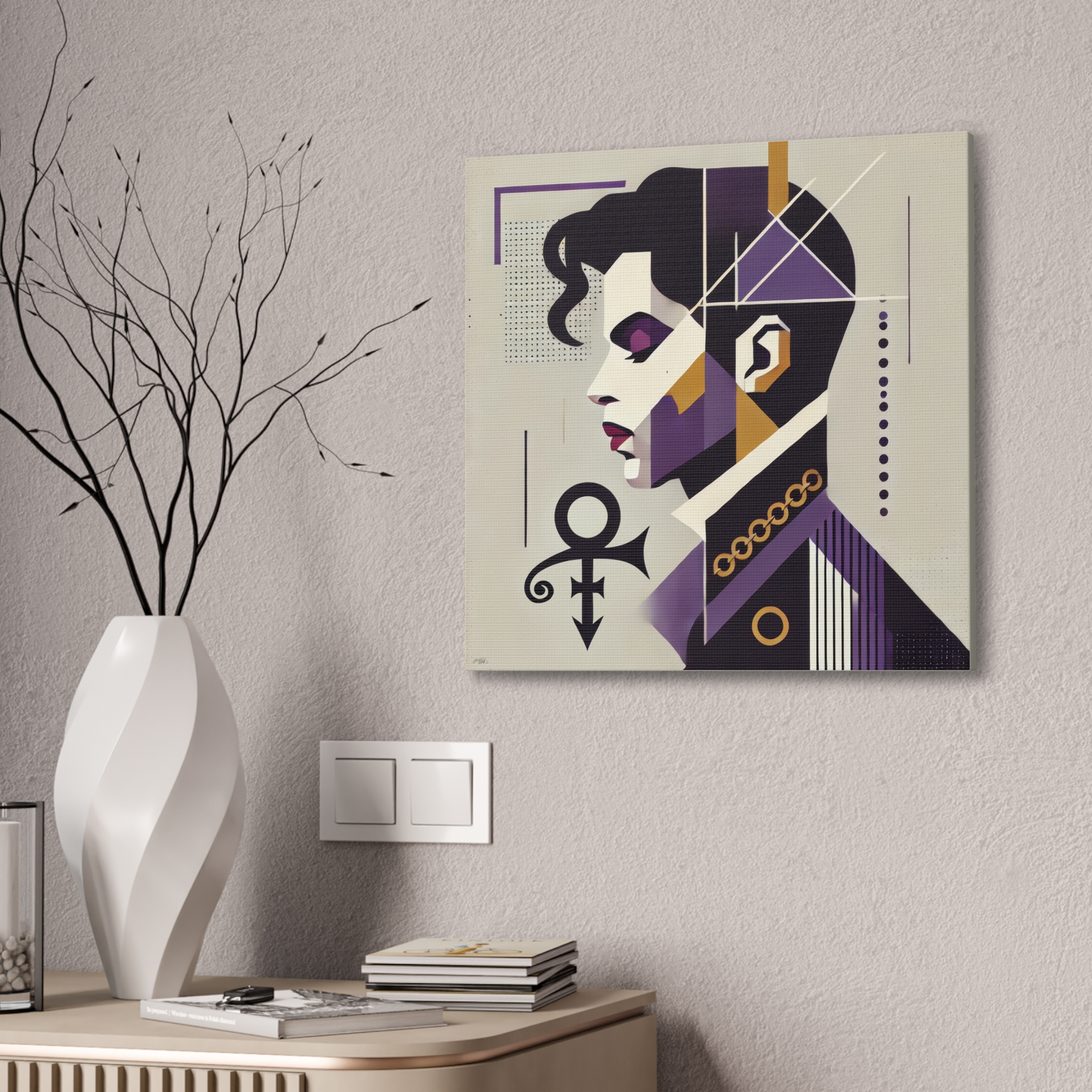 The Artwork Formerly Known as Prince Stretched Canvas - Image 6