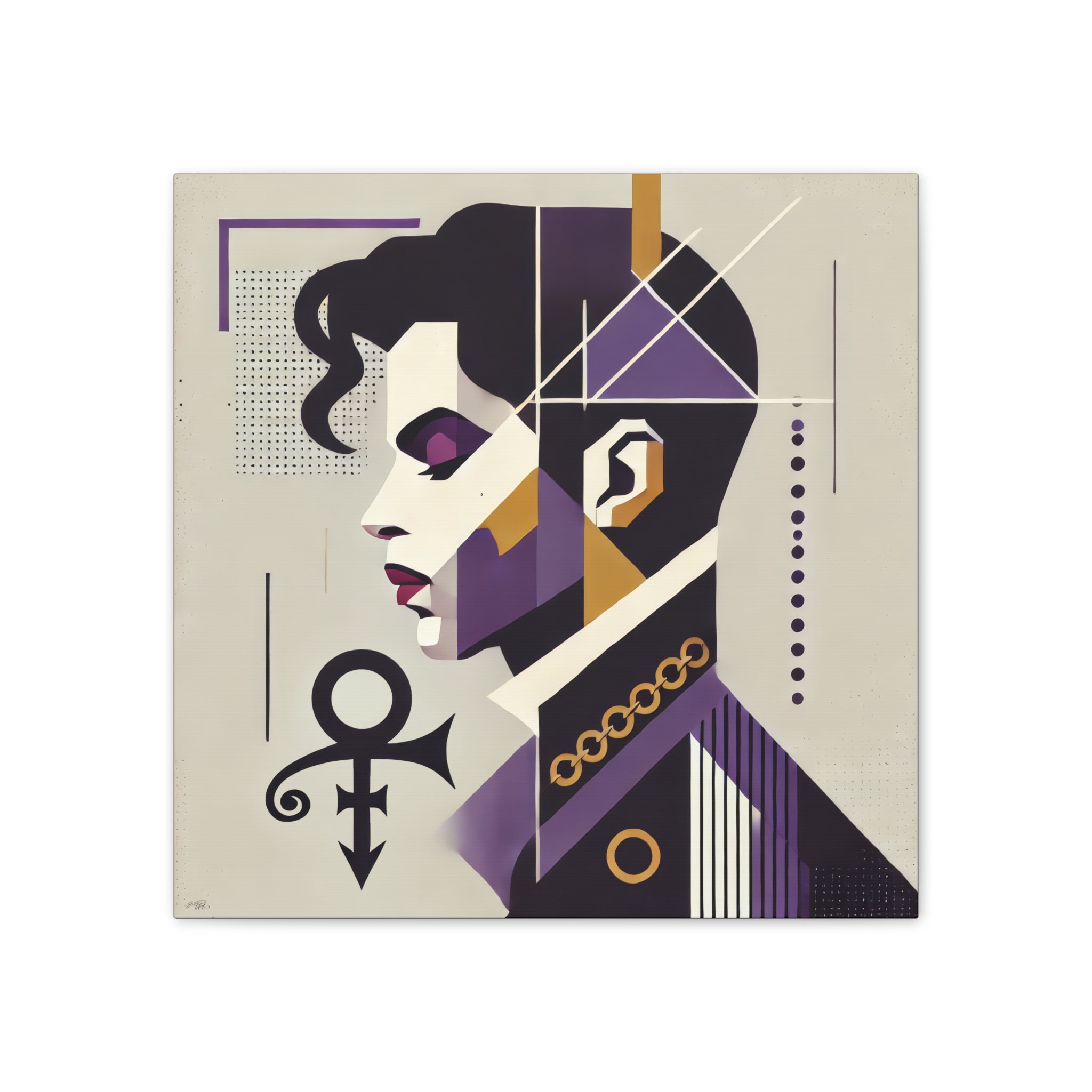 The Artwork Formerly Known as Prince Stretched Canvas - Image 8