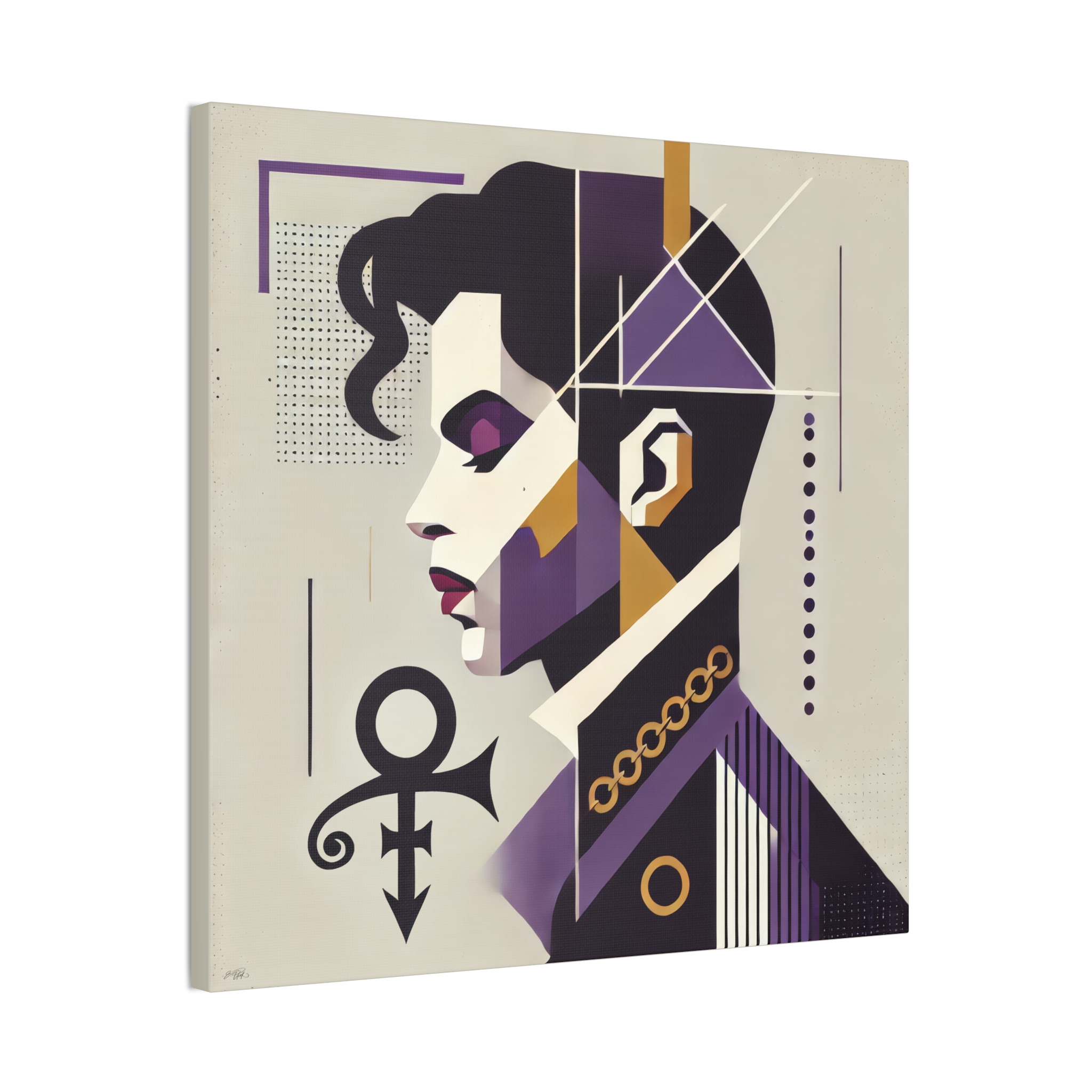 The Artwork Formerly Known as Prince Stretched Canvas - Image 5