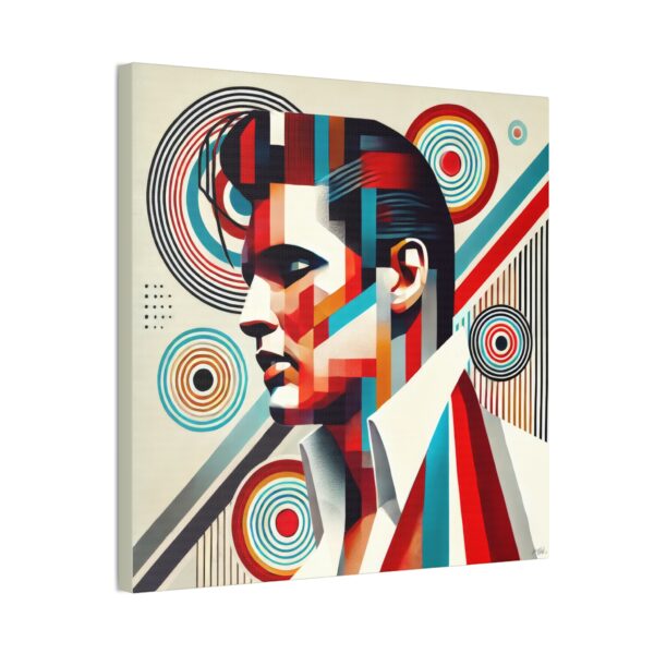 Elvis, The King - Stretched Canvas