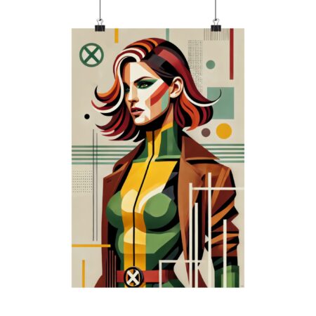 Rogue, X-Men 97 Abstract Bauhaus - POSTER, PRINT