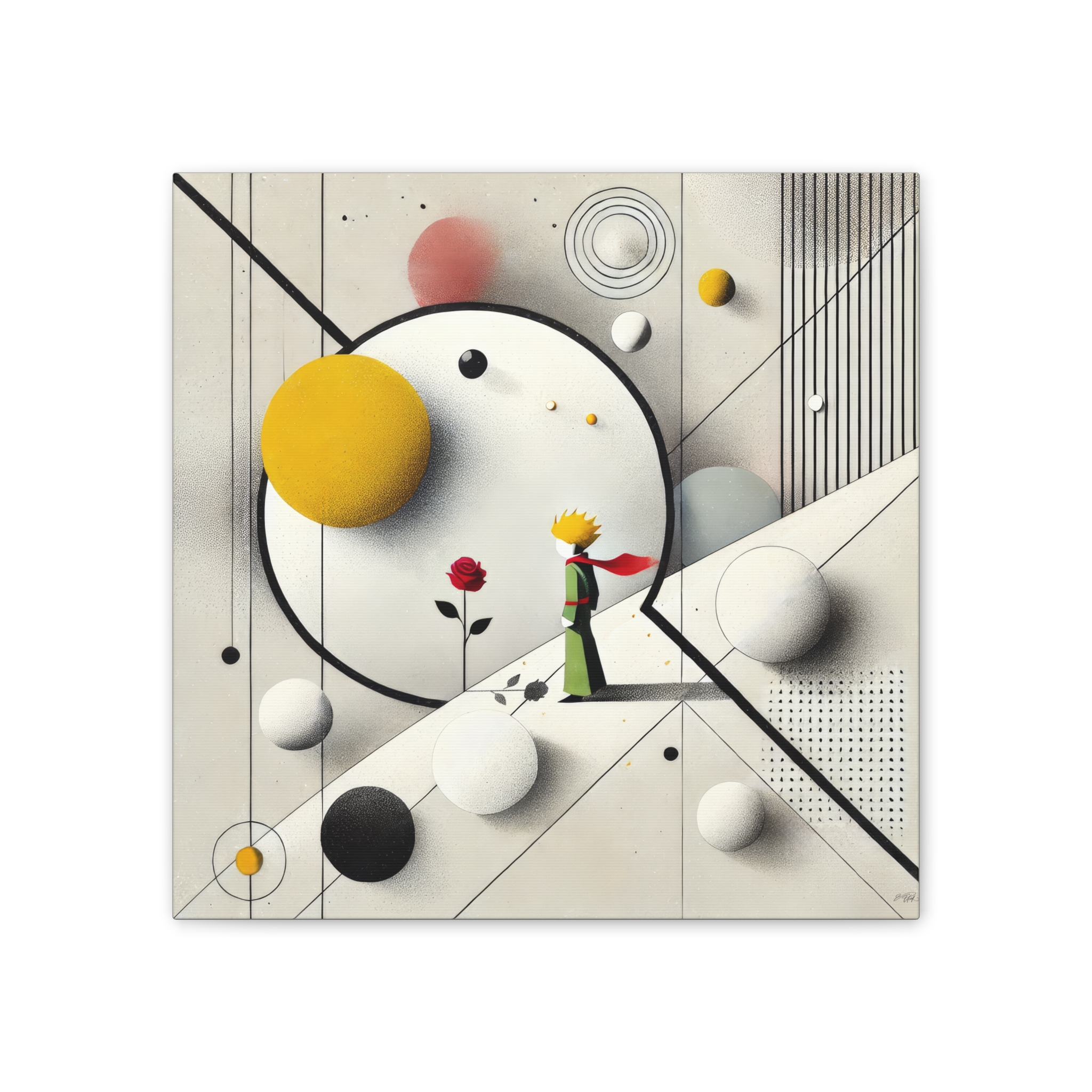 The Little Prince - Stretched Canvas - Image 4