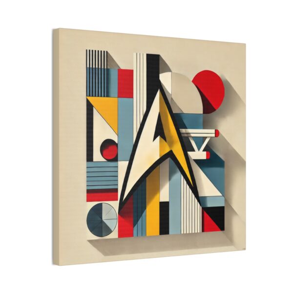 Star Trek Logo, Starfleet Command - Stretched Canvas